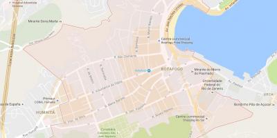 Kort af Botafogo