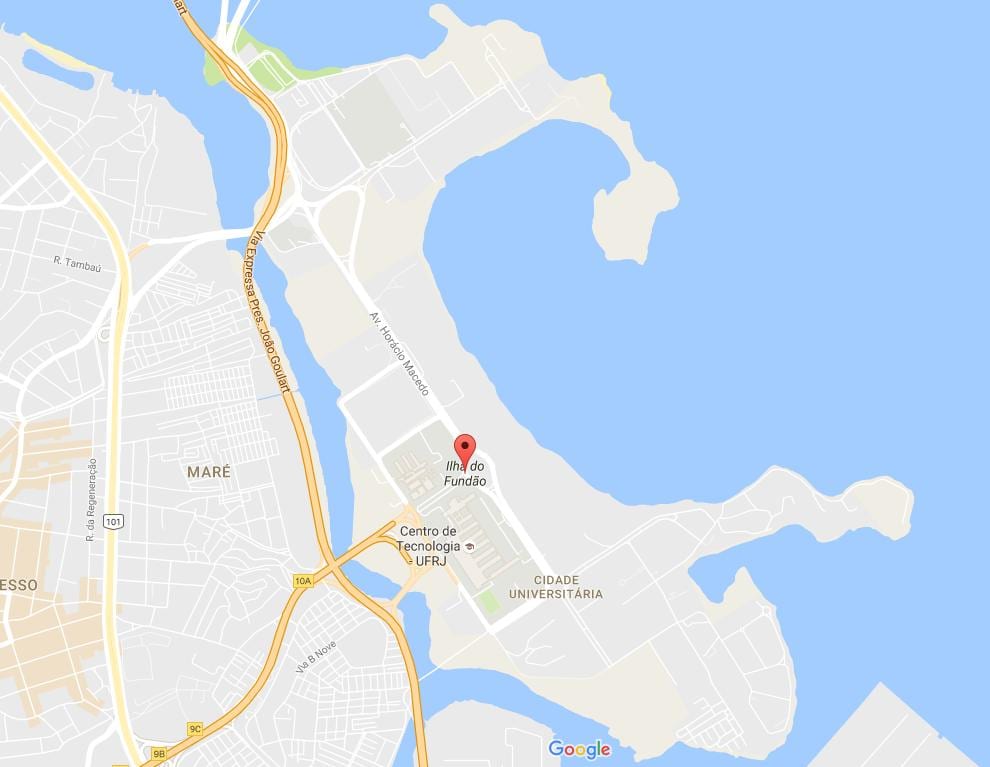 Kort af Fundão