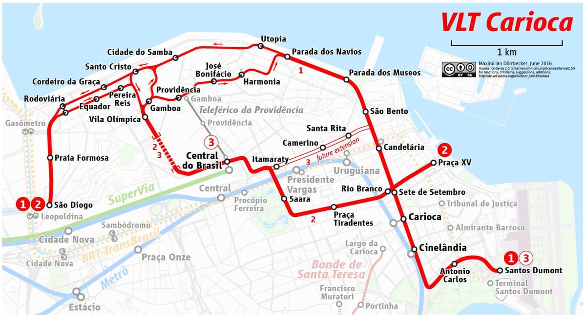 Kort af HÚN Rio de Janeiro