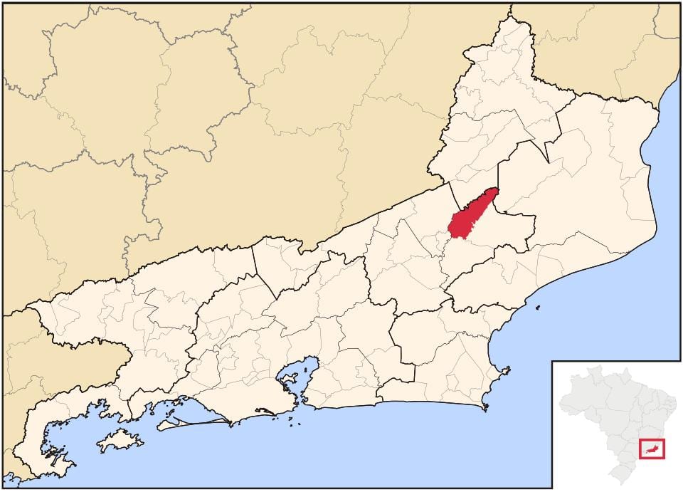 Kort af Sao Sebastião gera Alto