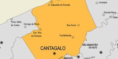 Kort af Comendador Leggja Gasparian sveitarfélag