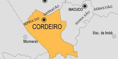 Kort af Cordeiro sveitarfélag