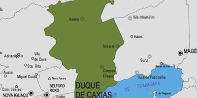 Kort af itaipu sveitarfélag
