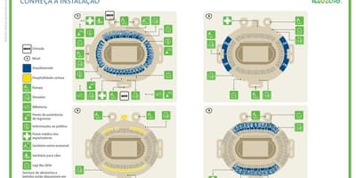 Kort af völlinn olympique rio de janeiro